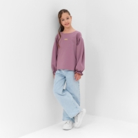 Джемпер для девочки MINAKU цвет пыльно-сиреневый, рост 104 см Джемпер для девочки MINAKU цвет пыльно-сиреневый, рост 104 см