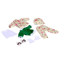 Кукла «Девочка» дидактическое пособие + набор одежды, МИКС Кукла «Девочка» дидактическое пособие + набор одежды, МИКС