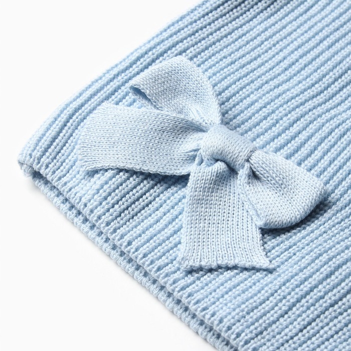 Свитер вязаный для девочки MINAKU, цвет голубой, рост 104 см Свитер вязаный для девочки MINAKU, цвет голубой, рост 104 см