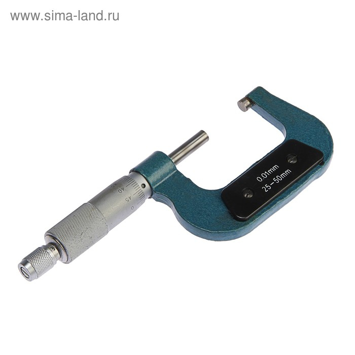 Микрометр механический ТУНДРА, 25-50 мм Микрометр механический ТУНДРА, 25-50 мм