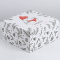 Набор подарочных коробок 3 в 1 «С Новым годом», 18 х 18 х 10‒22 х 22 х 12 см, Новый год Набор подарочных коробок 3 в 1 «С Новым годом», 18 х 18 х 10‒22 х 22 х 12 см, Новый год