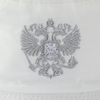 Панама «Россия», цвет белый, р-р 56 Панама «Россия», цвет белый, р-р 56