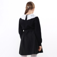 Джемпер школьный для девочки, цвет черный, рост 146 см Джемпер школьный для девочки, цвет черный, рост 146 см