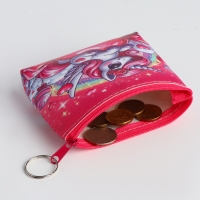 Кошелёк детский на молнии &laquo;Выбражулька&raquo;, цвет МИКС