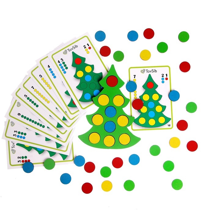 Мозаика &laquo;Наряжаем ёлку&raquo;