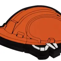 Флешка &laquo;Каска&raquo;, оранжевая, 8 Гб