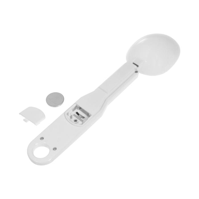 Мерная ложка Luazon LV-507, электронные, до 0.5 кг, белая Мерная ложка Luazon LV-507, электронные, до 0.5 кг, белая