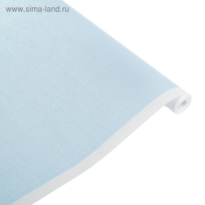 Бумага масштабно-координатная, ширина 878 мм, в рулоне 10 метров, 40 г/м2, голубая