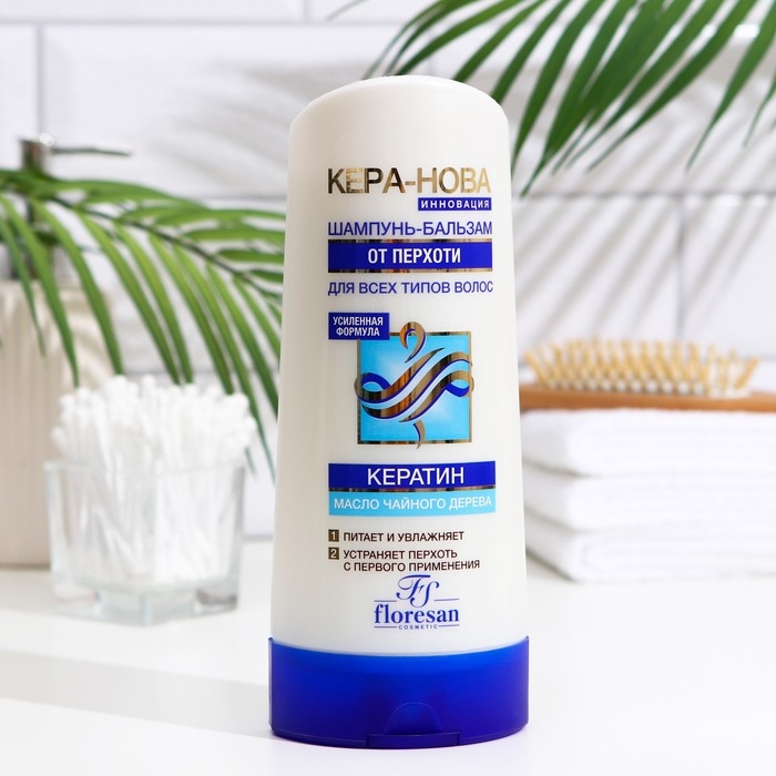 Шампунь-бальзам от перхоти Floresan &laquo;Кера-Нова&raquo;, 400 мл