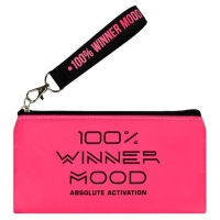 Пенал мягкий, 1 отделение, 100 х 195 мм, плоский, светоотражающий элемент, Феникс "Твои правила" розовый 64973 Пенал мягкий, 1 отделение, 100 х 195 мм, плоский, светоотражающий элемент, Феникс "Твои правила" розовый 64973