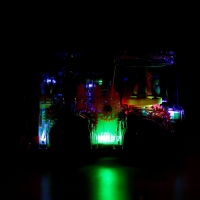 Паровоз «Шестерёнки», световые и звуковые эффекты, работает от батареек Паровоз «Шестерёнки», световые и звуковые эффекты, работает от батареек