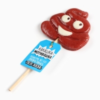 Леденец формовой, на палочке &laquo;Мотивашка&raquo;, со вкусом молочного шоколада, 15 г