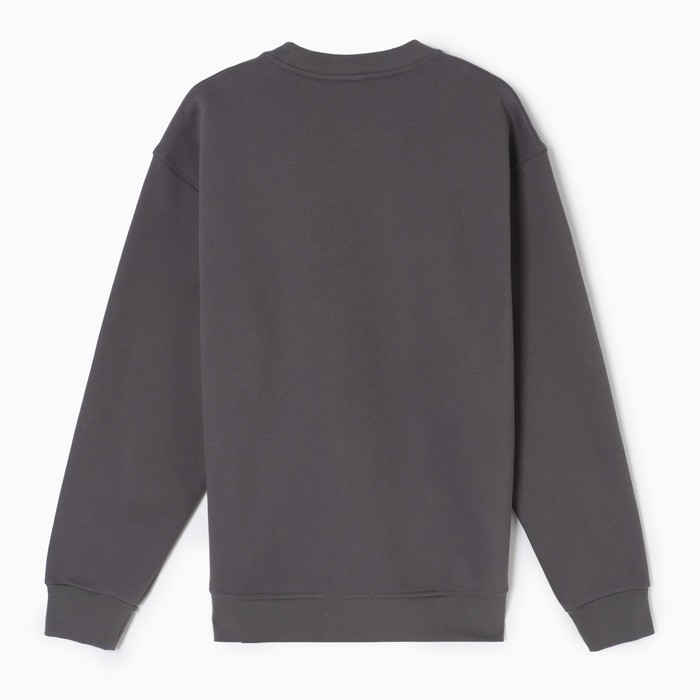 Свитшот мужской НАЧЁС, цвет тёмно-серый, размер 52 (XXL)