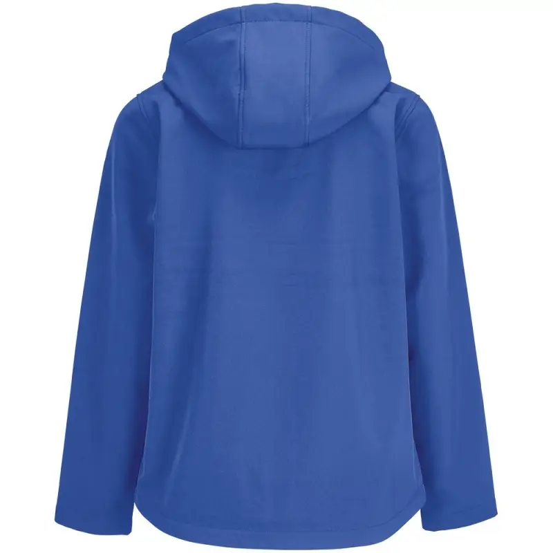 Куртка софтшелл с капюшоном женская Race Women, ярко-синяя (royal), размер S