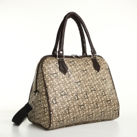 Сумка дорожная на молнии, цвет бежевый Сумка дорожная на молнии, цвет бежевый