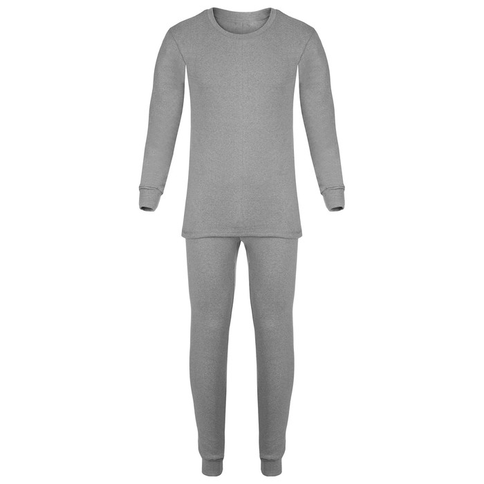 Термобелье мужское Термобелье мужское "Сибирь", размер 52-54, цвет серый