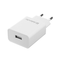 Сетевое зарядное устройство Defender EPA-10, 1 USB, 2.1 А, белое Сетевое зарядное устройство Defender EPA-10, 1 USB, 2.1 А, белое