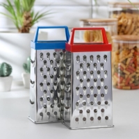 Тёрка четырёхгранная Доляна «Классика», 23 см, цвет МИКС Тёрка четырёхгранная Доляна «Классика», 23 см, цвет МИКС