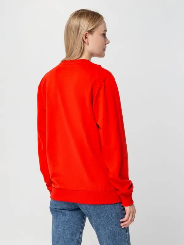 Толстовка Unit Toima, красная, размер 4XL