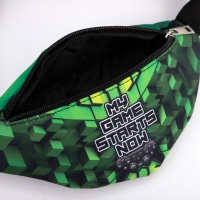Сумка детская поясная для мальчика &laquo;Майн&raquo; 20 см х 10 см х 6 см