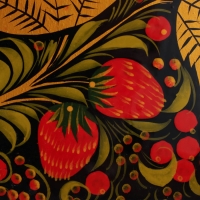 Набор разделочных досок «Хохлома», 2 шт Набор разделочных досок «Хохлома», 2 шт