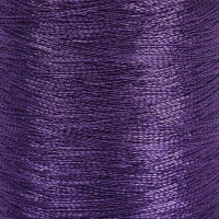 Набор металлизированных ниток, 91 ± 1 м, 6 шт, цвет фиолетовый Набор металлизированных ниток, 91 ± 1 м, 6 шт, цвет фиолетовый
