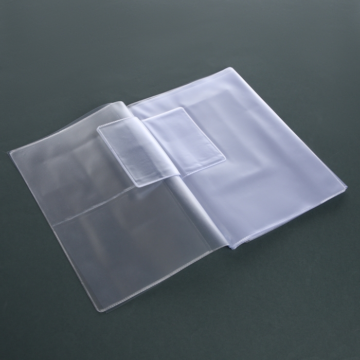 Вкладыш ПВХ (А5) для семейных документов, 4 комплекта, цвет прозрачный Вкладыш ПВХ (А5) для семейных документов, 4 комплекта, цвет прозрачный