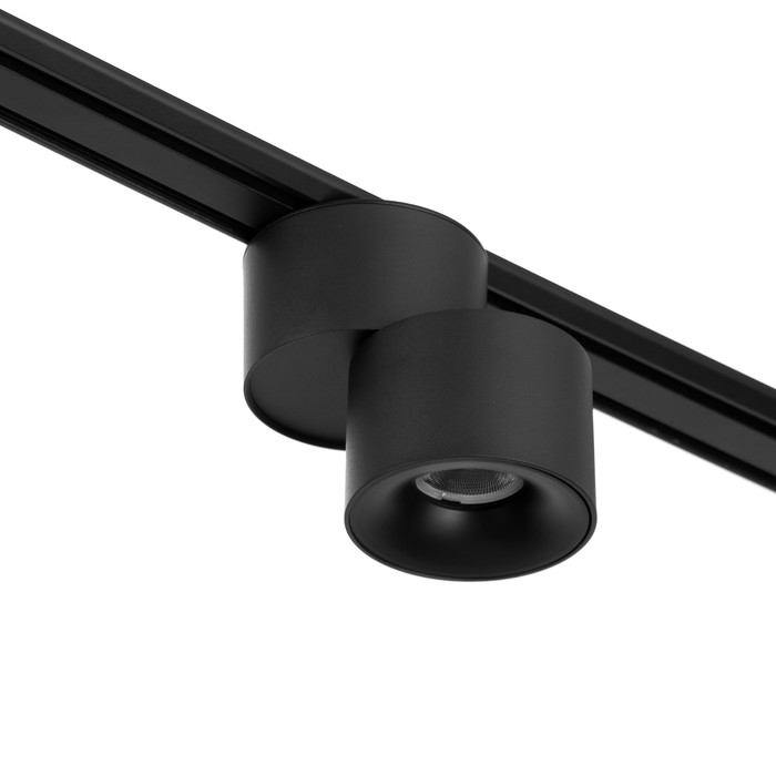 Светильник трековый SLIM Светильник трековый SLIM "Цилиндр" LED 9Вт 3000K-6000К 48V CRI90 черный 6х6х10см