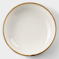 Тарелка фарфоровая глубокая Magistro &laquo;Церера&raquo;, 700 мл, d=18,5 см, цвет голубой