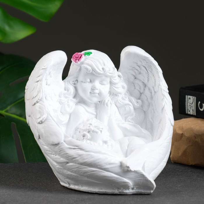 Фигура Фигура "Ангел мать и дитя" 13х13см