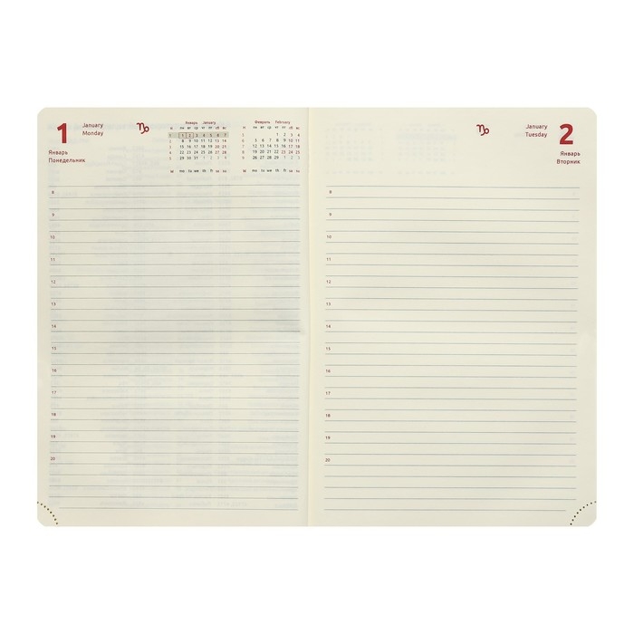 Ежедневник датированный 2024 A5 176 листов, deVENTE.I Love Cat, твёрдая обложка из искусственной кожи, тиснение фольгой, ляссе, кремовый блок 70 г/м2, сиреневый