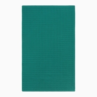 Полотенце "Доляна" цв. зелёный 35х60 см, 100% хл., крупная вафля 220 г/м2