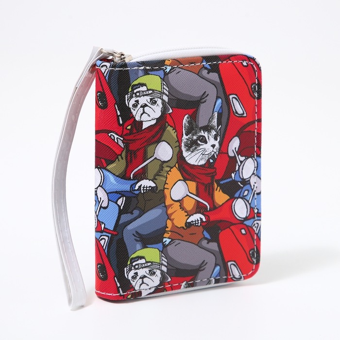 Кошелёк детский на молнии &laquo;Выбражулька&raquo;, цвет разноцветный