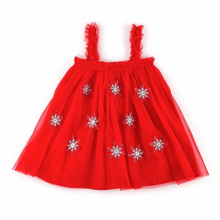 Карнавальный набор &laquo;Яркая санта&raquo;, рост 110-116 см, платье, ободок