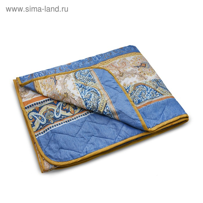 Одеяло стеганое облегченное, размер 140х205 см, цвет МИКС, файбер