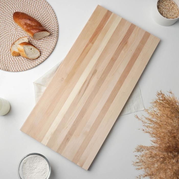 Доска разделочная Доляна, 60&times;30&times;2 см, берёза