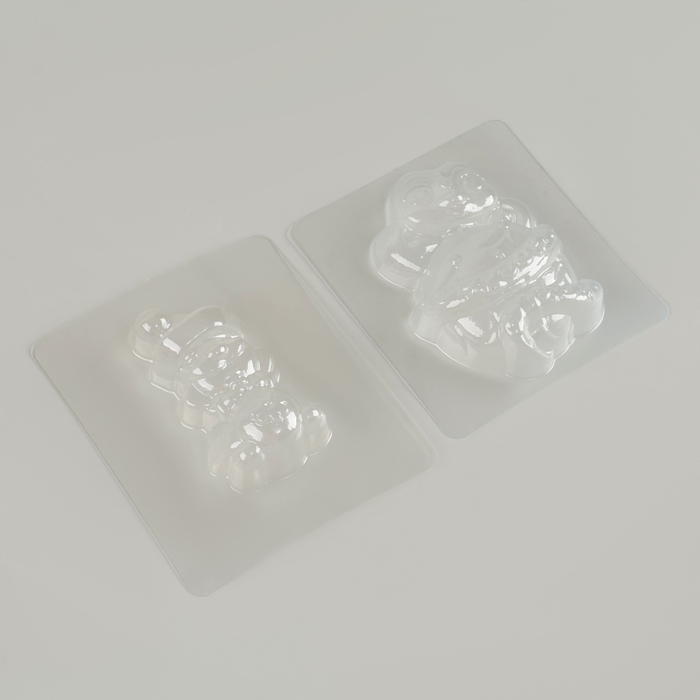 Мыло и бомбочка для ванн своими руками &laquo;Змея с Дедушкой Морозом&raquo;, символ года 2025, новогодний набор для творчества