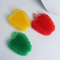 Массажёр антицеллюлитный &laquo;Яблоко&raquo;, с подвесом, 11,5 &times; 10,5 &times; 3 см, цвет МИКС