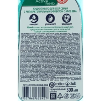 Жидкое мыло AURA для всей семьи, с антибактериальным эффектом, с алоэ вера, 300 мл Жидкое мыло AURA для всей семьи, с антибактериальным эффектом, с алоэ вера, 300 мл