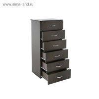 Комод №5, 600х450х1250, Венге темный