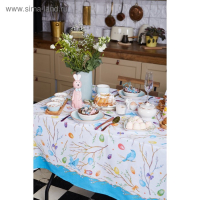 Скатерть Доляна Happy Easter 110х144 см Скатерть Доляна Happy Easter 110х144 см