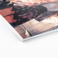 Тетрадь предметная А5, 48 л на скрепке &laquo;1 сентября: Аниме.Английский язык&raquo; ВД лак