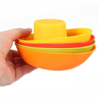 Набор игрушек для ванны &laquo;Лодочки яркие&raquo;, стаканчики, 4 шт, Крошка Я