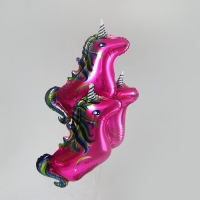 Шар фольгированный 20" &laquo;Единорог&raquo;, в наборе 3 шт., цвет розовый