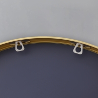 Зеркало "Матовое золото", настенное, 50 &times; 4 см