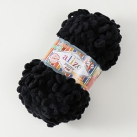 Пряжа "Puffy fine" 100% микрополиэстер 14,5м/100г (60 черный) Пряжа "Puffy fine" 100% микрополиэстер 14,5м/100г (60 черный)