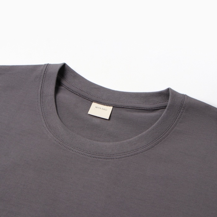 Футболка мужская MINAKU: Own opion, цвет серый, р-р 52-54