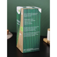 Кувшин для воды стеклянный с бамбуковой крышкой BellaTenero &laquo;Эко&raquo;, 1,3 л, 14&times;9&times;27 см