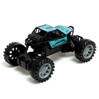 Джип &laquo;Вездеход&raquo;, радиоуправление, свет, на батарейках, синий