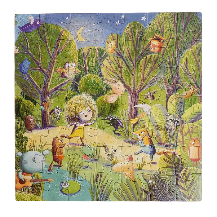 Пазлы 4 в 1 &laquo;Чудесный день&raquo;, 25, 36, 49, 64 элемента